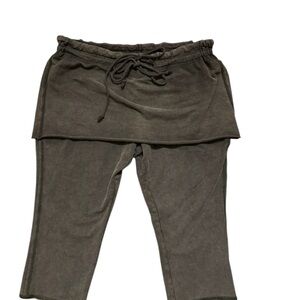 Free People Skort Pants Layered Capri Pants